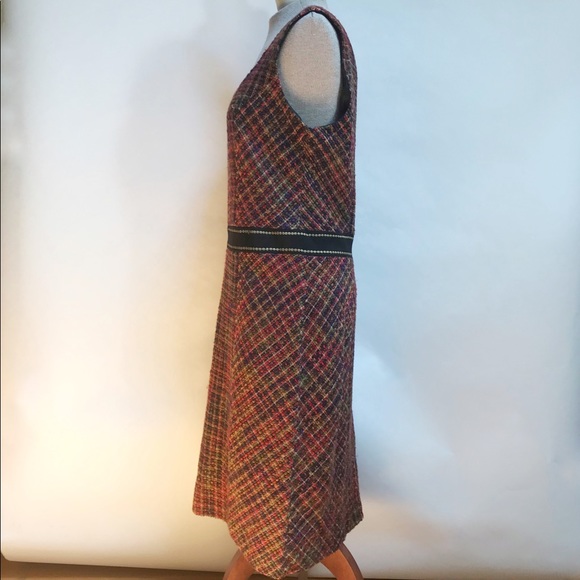 EShakti Tweed Dress Wool Blend  Size 14 - Picture 3 of 8
